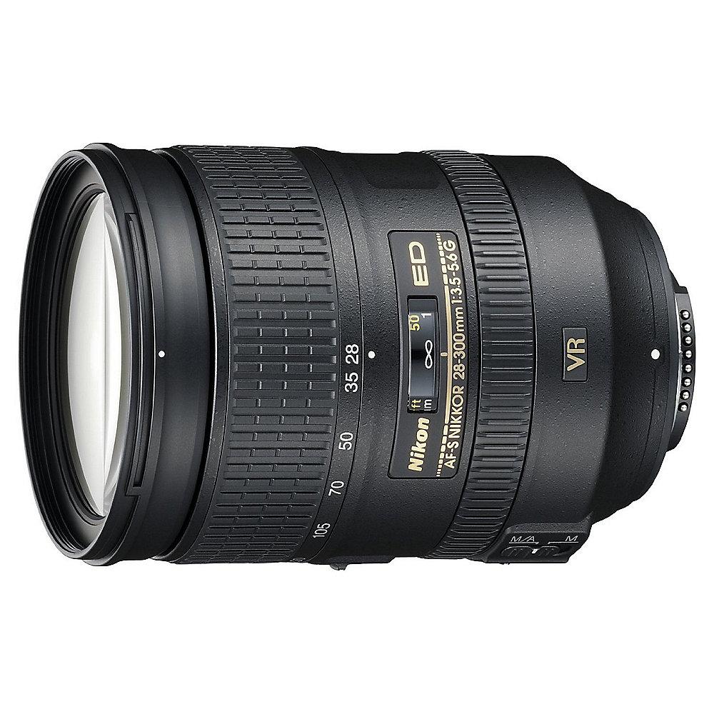 Nikon AF-S Nikkor 28-300mm f/3.5-5.6 G ED VR Reise Zoom Objektiv