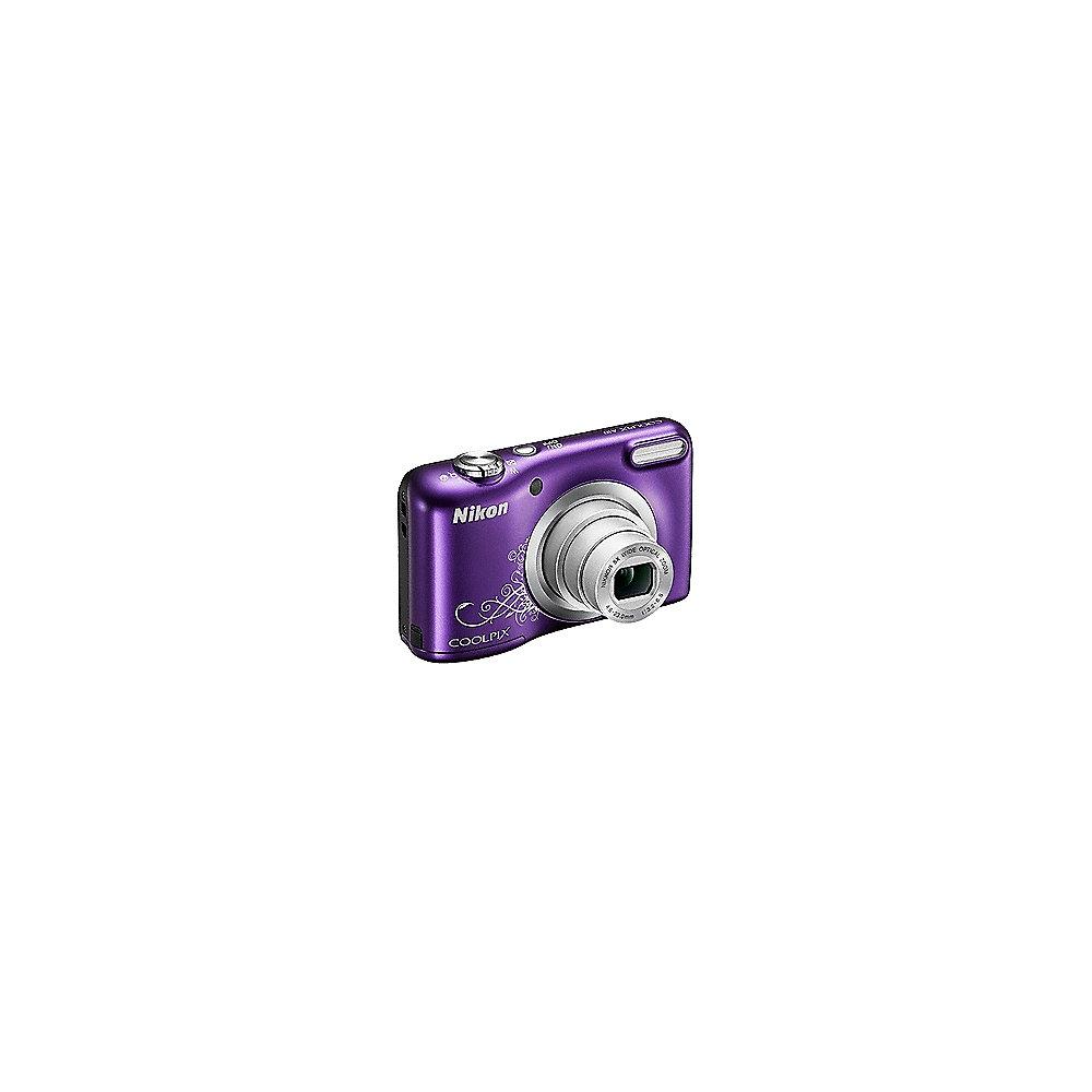 Nikon COOLPIX A10 Digitalkamera Kit violett lineart   Tasche, Nikon, COOLPIX, A10, Digitalkamera, Kit, violett, lineart, , Tasche