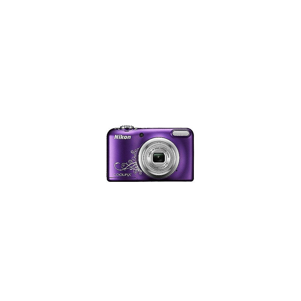 Nikon COOLPIX A10 Digitalkamera Kit violett lineart   Tasche, Nikon, COOLPIX, A10, Digitalkamera, Kit, violett, lineart, , Tasche