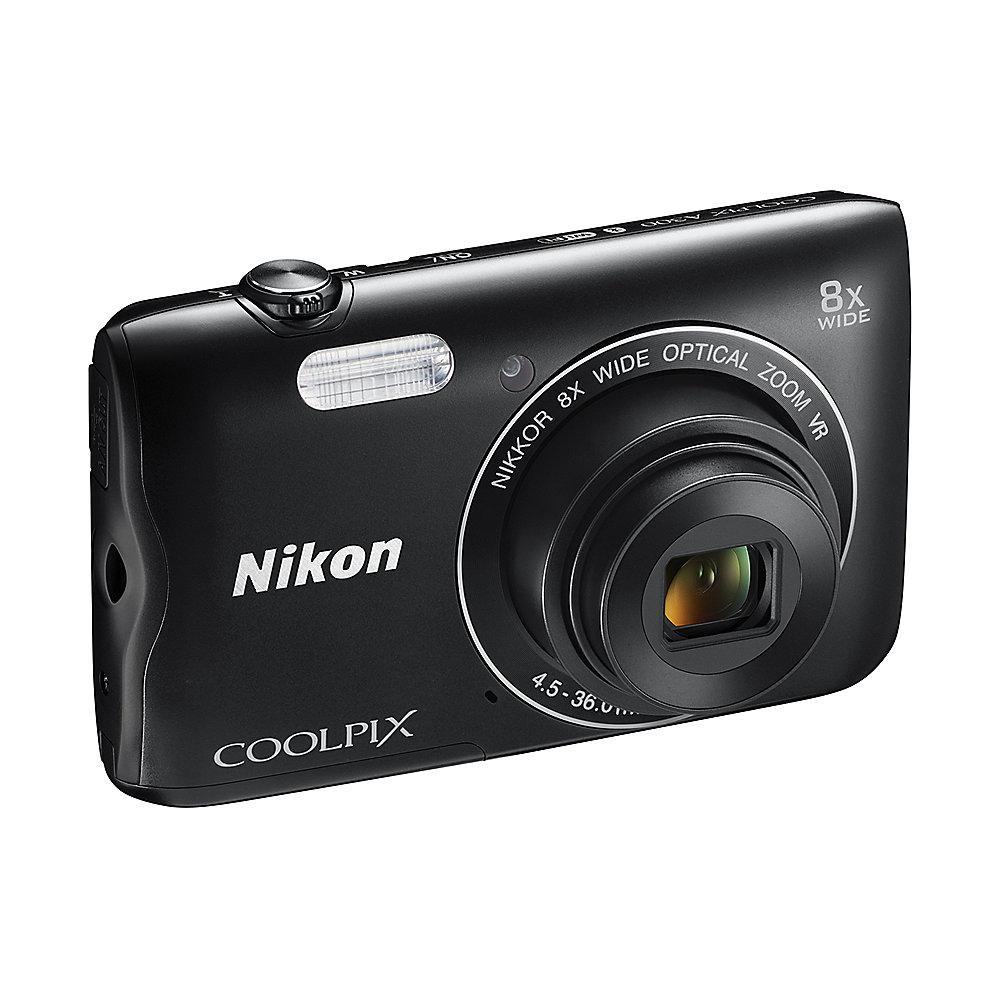 Nikon COOLPIX A300 Digitalkamera schwarz, Nikon, COOLPIX, A300, Digitalkamera, schwarz