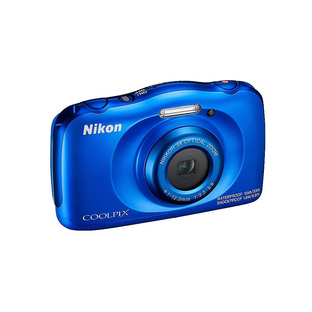Nikon COOLPIX W100 Unterwasserkamera blau
