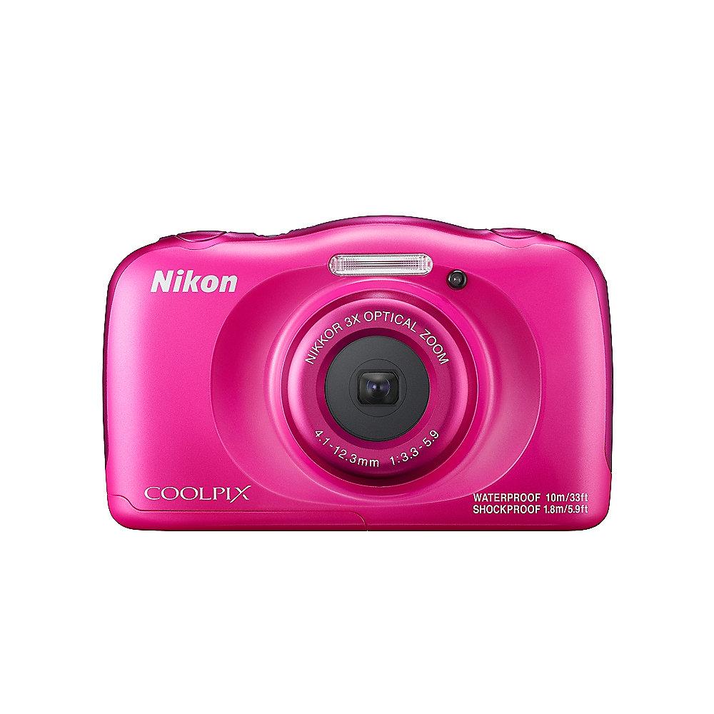 Nikon COOLPIX W100 Unterwasserkamera pink
