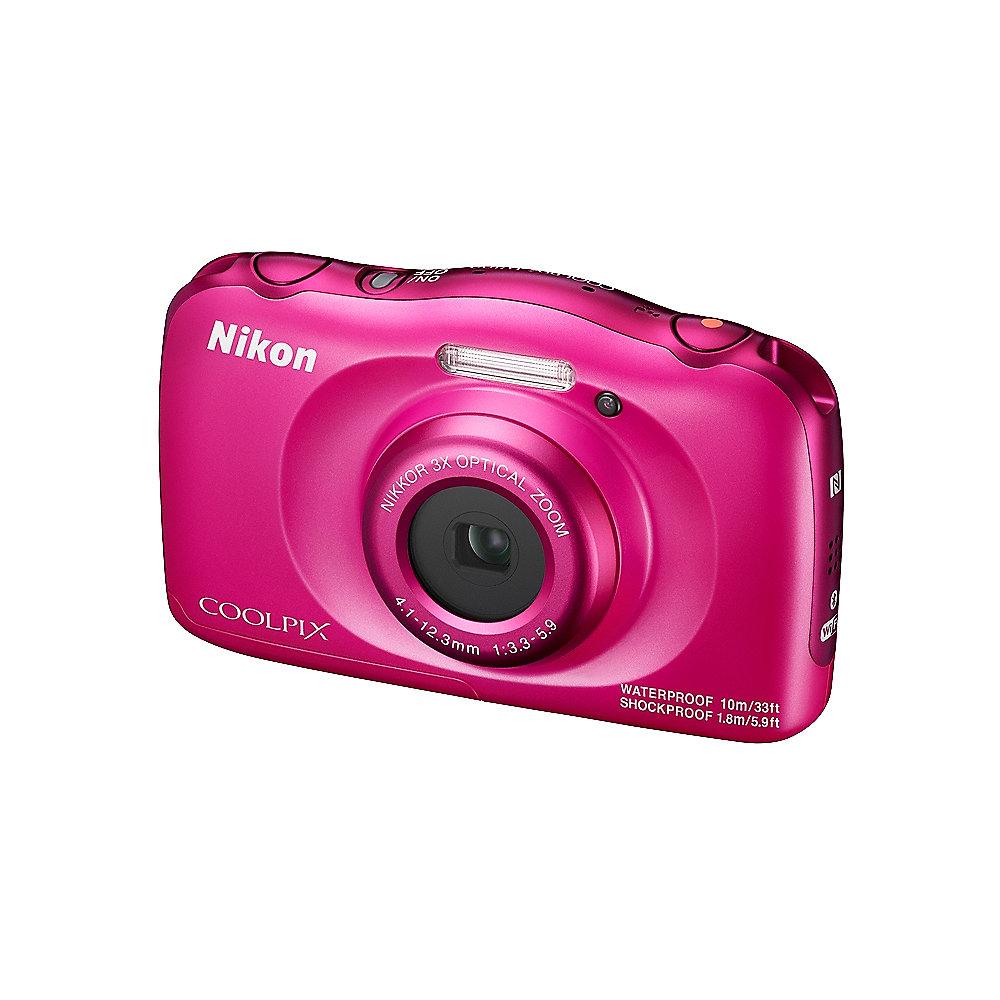 Nikon COOLPIX W100 Unterwasserkamera pink