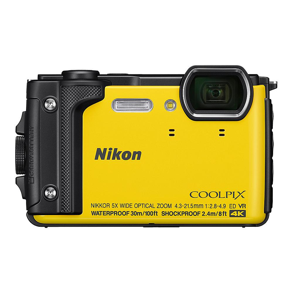 Nikon COOLPIX W300 Unterwasserkamera gelb, Nikon, COOLPIX, W300, Unterwasserkamera, gelb