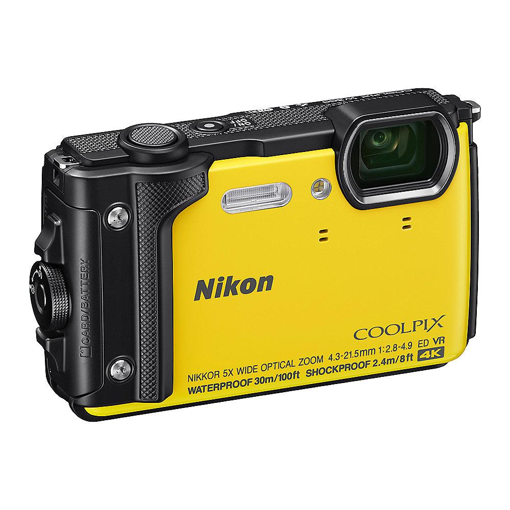 Nikon COOLPIX W300 Unterwasserkamera gelb, Nikon, COOLPIX, W300, Unterwasserkamera, gelb