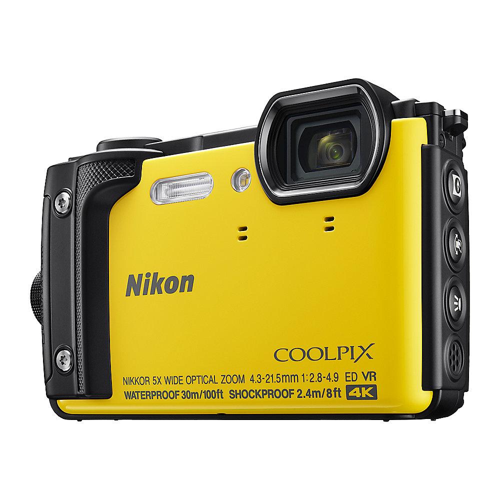 Nikon COOLPIX W300 Unterwasserkamera gelb