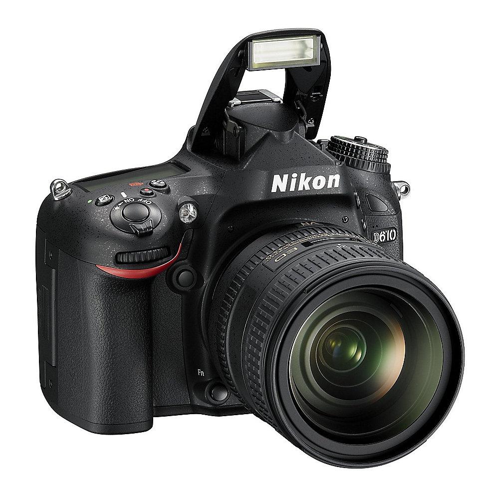 Nikon D610 Kit AF-S 24-85mm 1:3,5-4,5G ED VR Spiegelreflexkamera, Nikon, D610, Kit, AF-S, 24-85mm, 1:3,5-4,5G, ED, VR, Spiegelreflexkamera