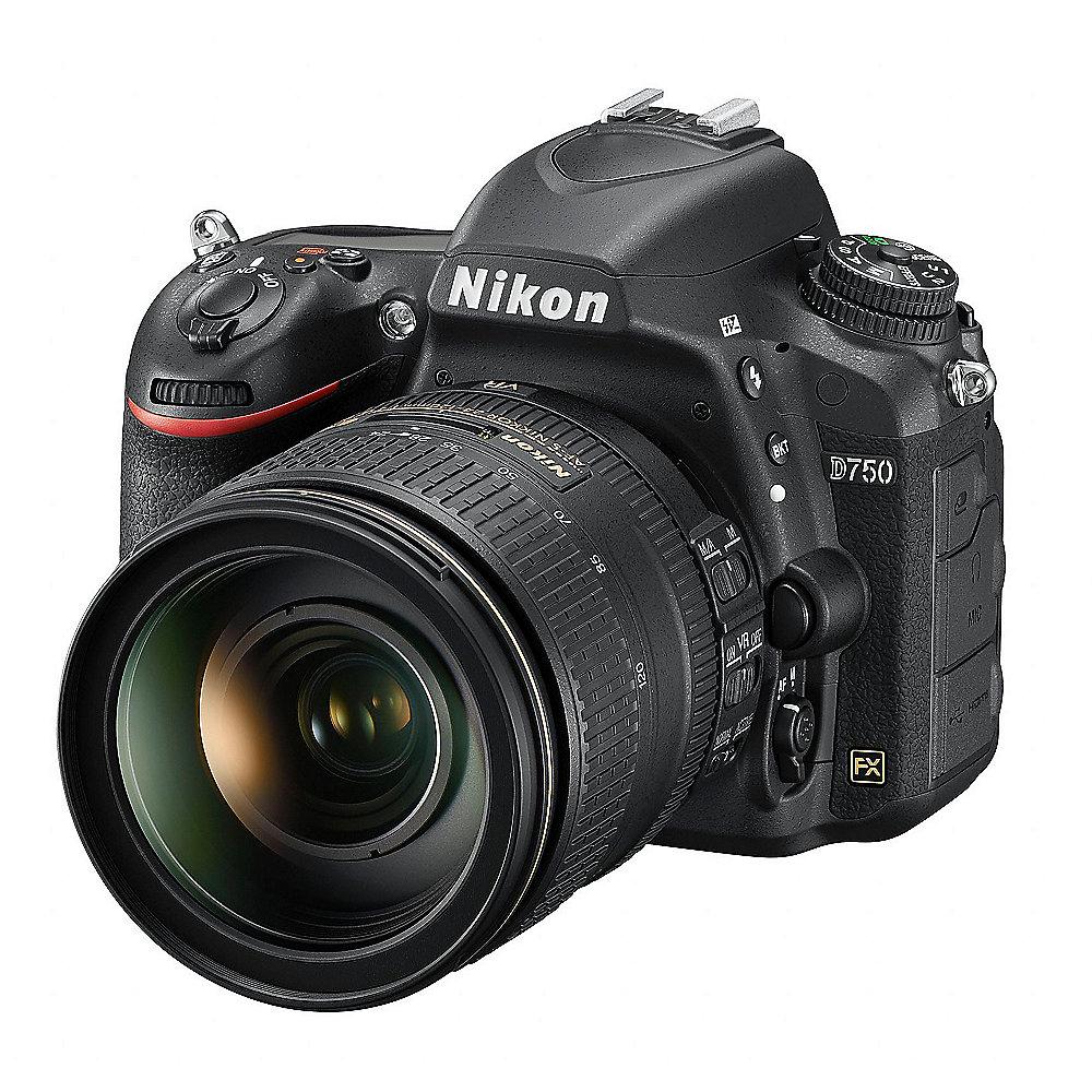 Nikon D750 Kit AF-S 24-120mm 1:4G ED VR Spiegelreflexkamera