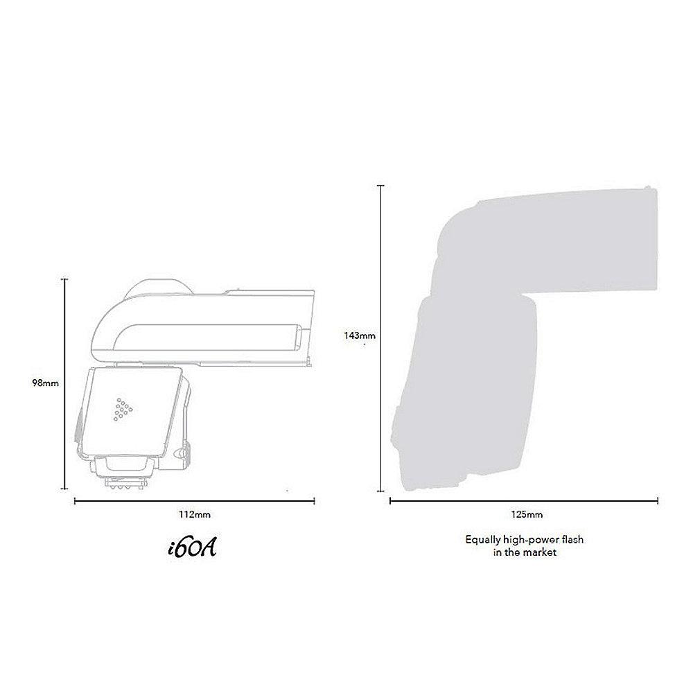 Nissin i60A Blitzgerät für MFT, Nissin, i60A, Blitzgerät, MFT