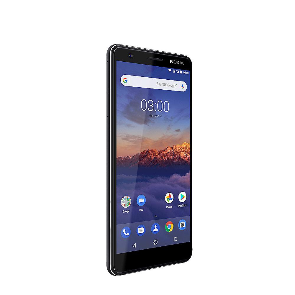 Nokia 3.1 (2018) 16GB Dual-SIM schwarz mit Android One, Nokia, 3.1, 2018, 16GB, Dual-SIM, schwarz, Android, One