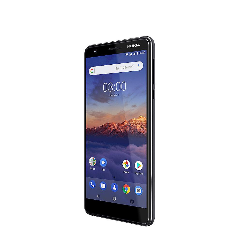 Nokia 3.1 (2018) 16GB Dual-SIM schwarz mit Android One