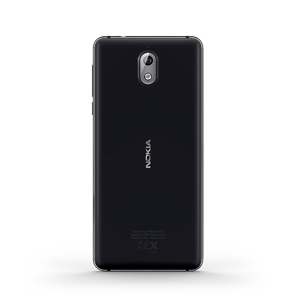 Nokia 3.1 (2018) 16GB Dual-SIM schwarz mit Android One, Nokia, 3.1, 2018, 16GB, Dual-SIM, schwarz, Android, One