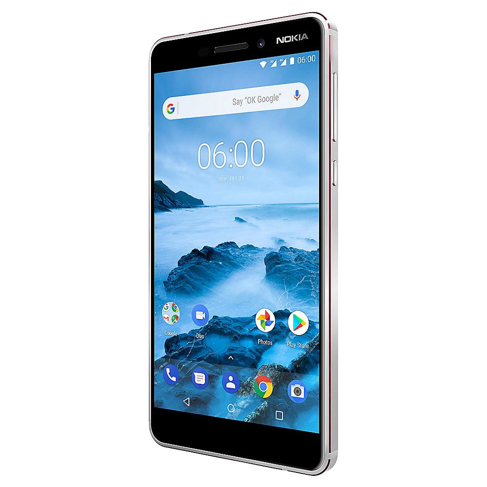 Nokia 6.1 (2018) 32GB white Dual-SIM Android 8.0 Smartphone