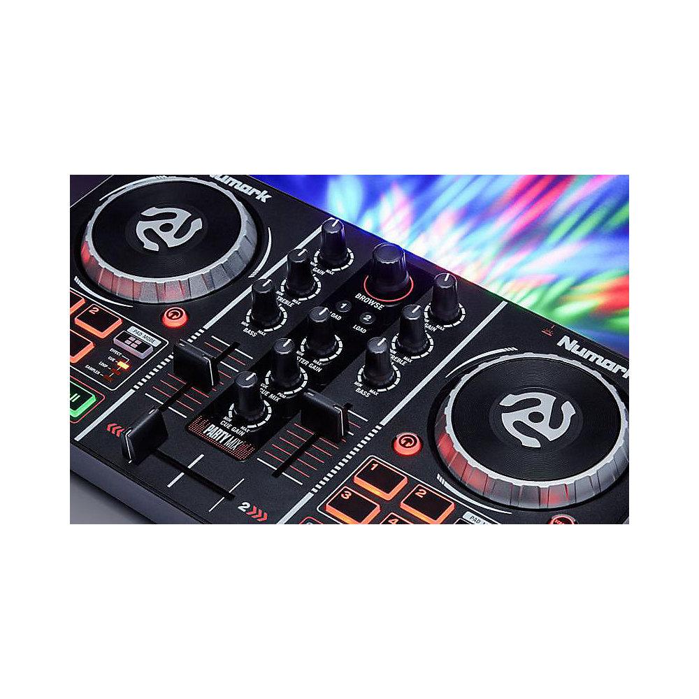 Numark Party Mix 2-Kanal DJ Controller, Numark, Party, Mix, 2-Kanal, DJ, Controller