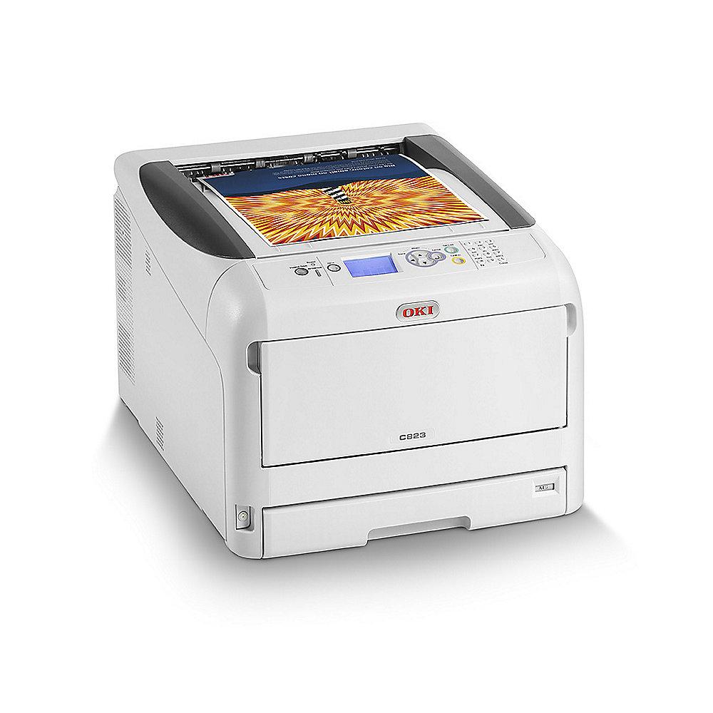 OKI C823dn LED-Farblaserdrucker LAN A3