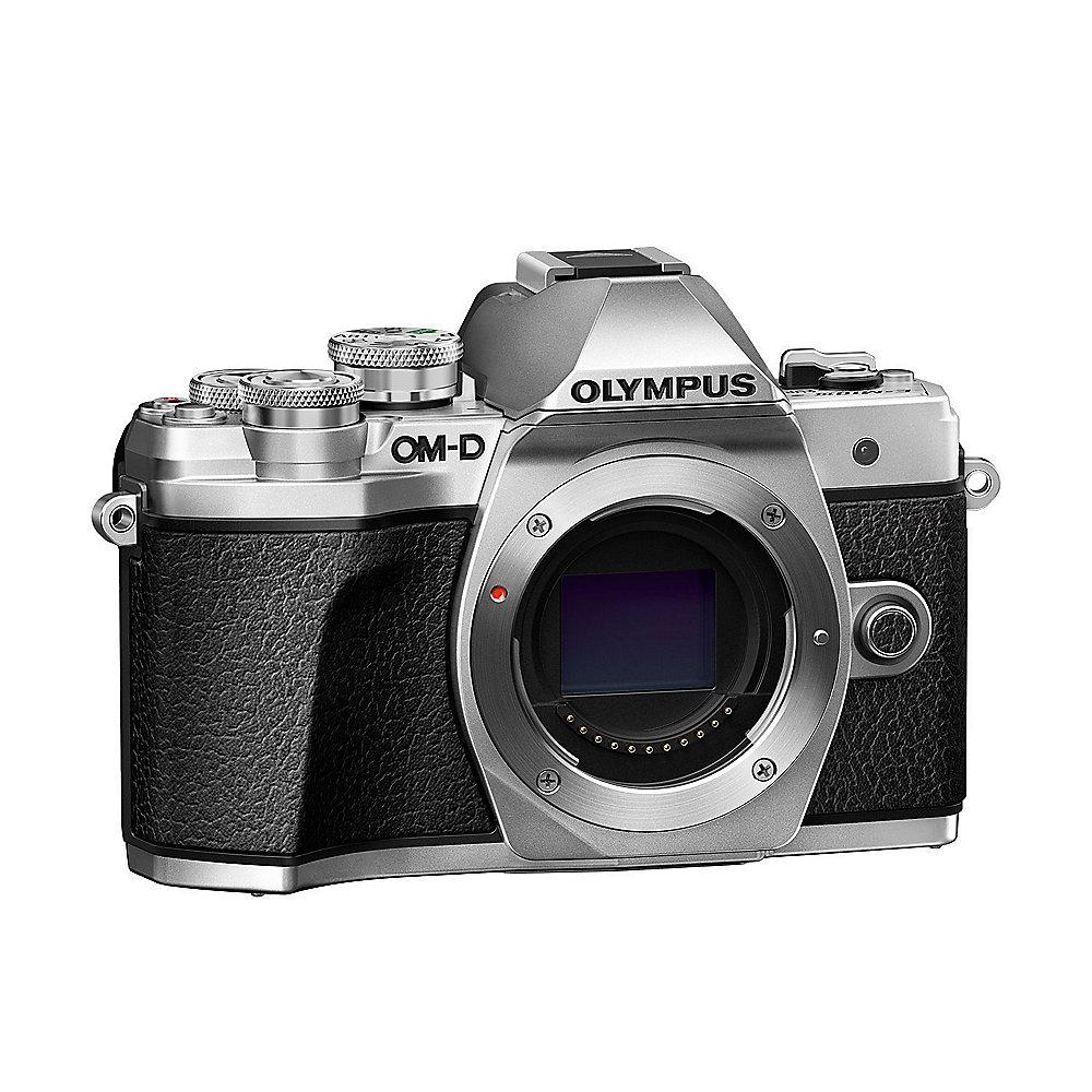 Olympus OM-D E-M10 Mark III Gehäuse Systemkamera silber, Olympus, OM-D, E-M10, Mark, III, Gehäuse, Systemkamera, silber