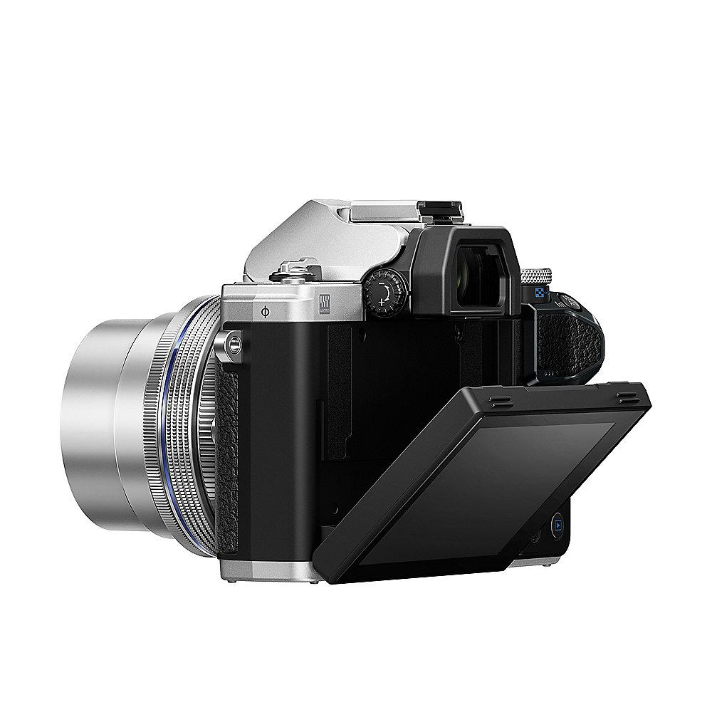 Olympus OM-D E-M10 Mark III Gehäuse Systemkamera silber, Olympus, OM-D, E-M10, Mark, III, Gehäuse, Systemkamera, silber