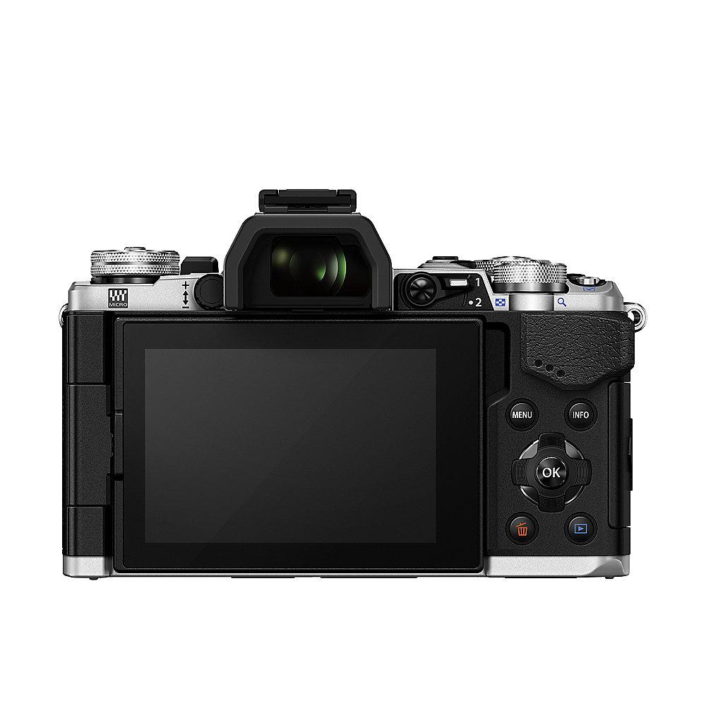 Olympus OM-D E-M5 Mark II Kit 12-50 mm EZ Pancake Systemkamera silber, Olympus, OM-D, E-M5, Mark, II, Kit, 12-50, mm, EZ, Pancake, Systemkamera, silber