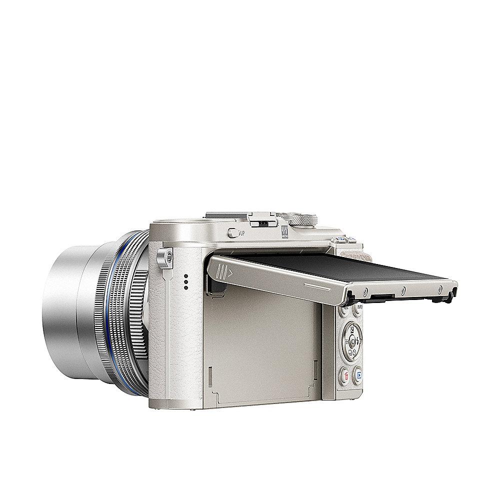 Olympus PEN E-PL9 Kit 14-42mm EZ Pancake Systemkamera weiß