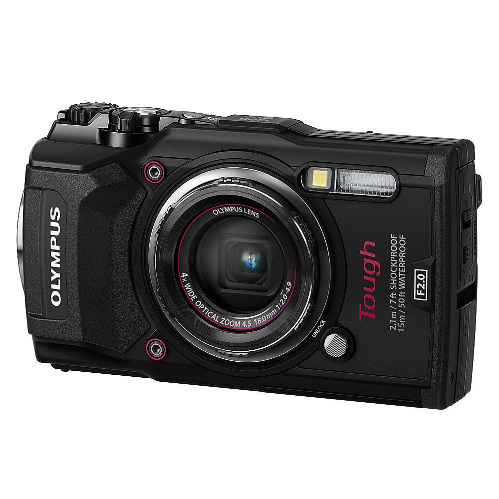 Olympus TOUGH TG-5 Unterwasserkamera schwarz