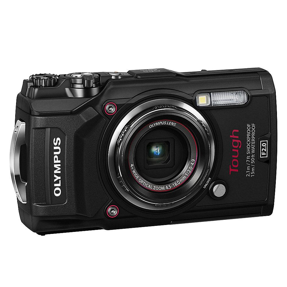 Olympus TOUGH TG-5 Unterwasserkamera schwarz