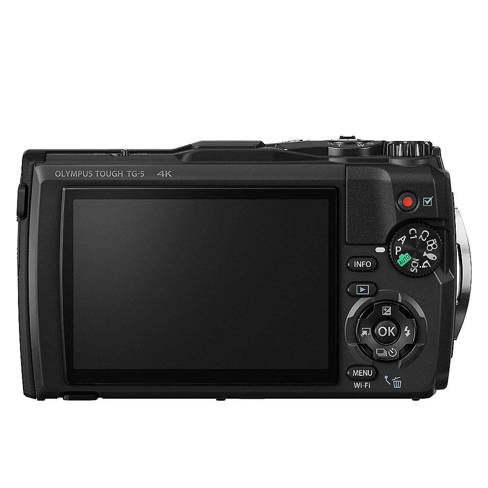 Olympus TOUGH TG-5 Unterwasserkamera schwarz