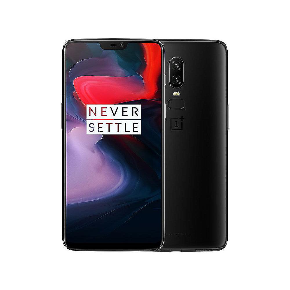 OnePlus 6 midnight black 8/128GB Dual-SIM EU, OnePlus, 6, midnight, black, 8/128GB, Dual-SIM, EU