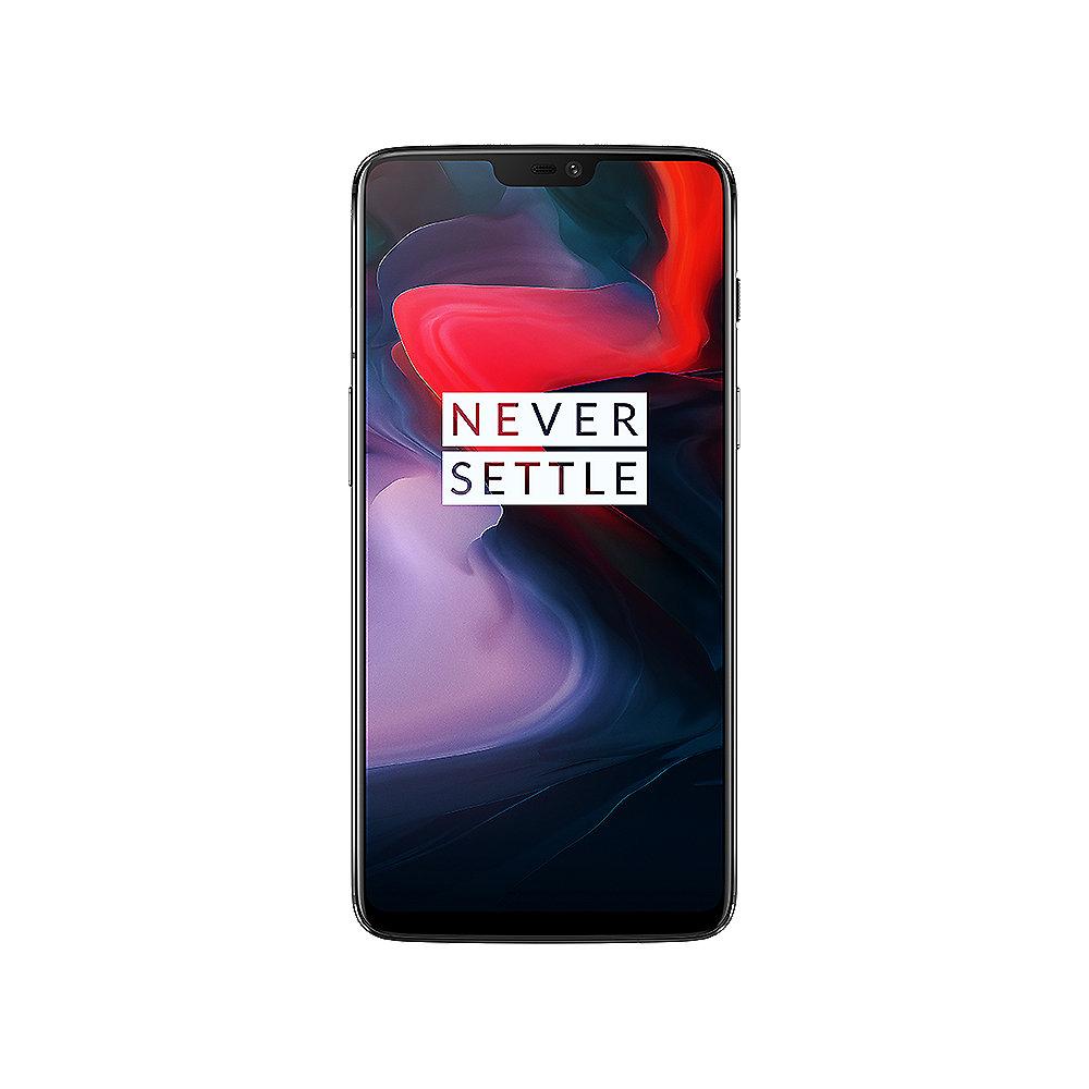 OnePlus 6 mirror black 6/64GB Dual-SIM EU, OnePlus, 6, mirror, black, 6/64GB, Dual-SIM, EU