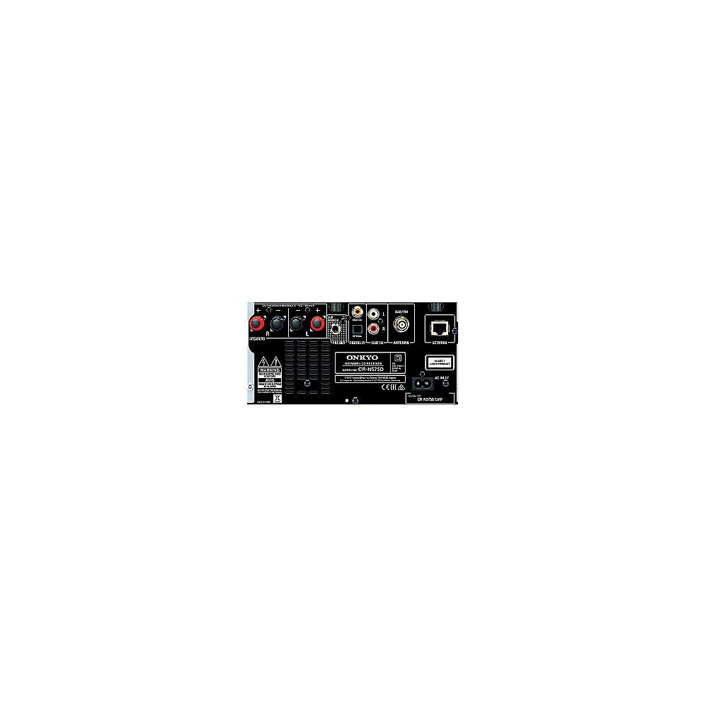 Onkyo CS-N575D Netzwerk-CD-DAB-Receiver   2-Wege Lautsprecher schwarz Multiroom