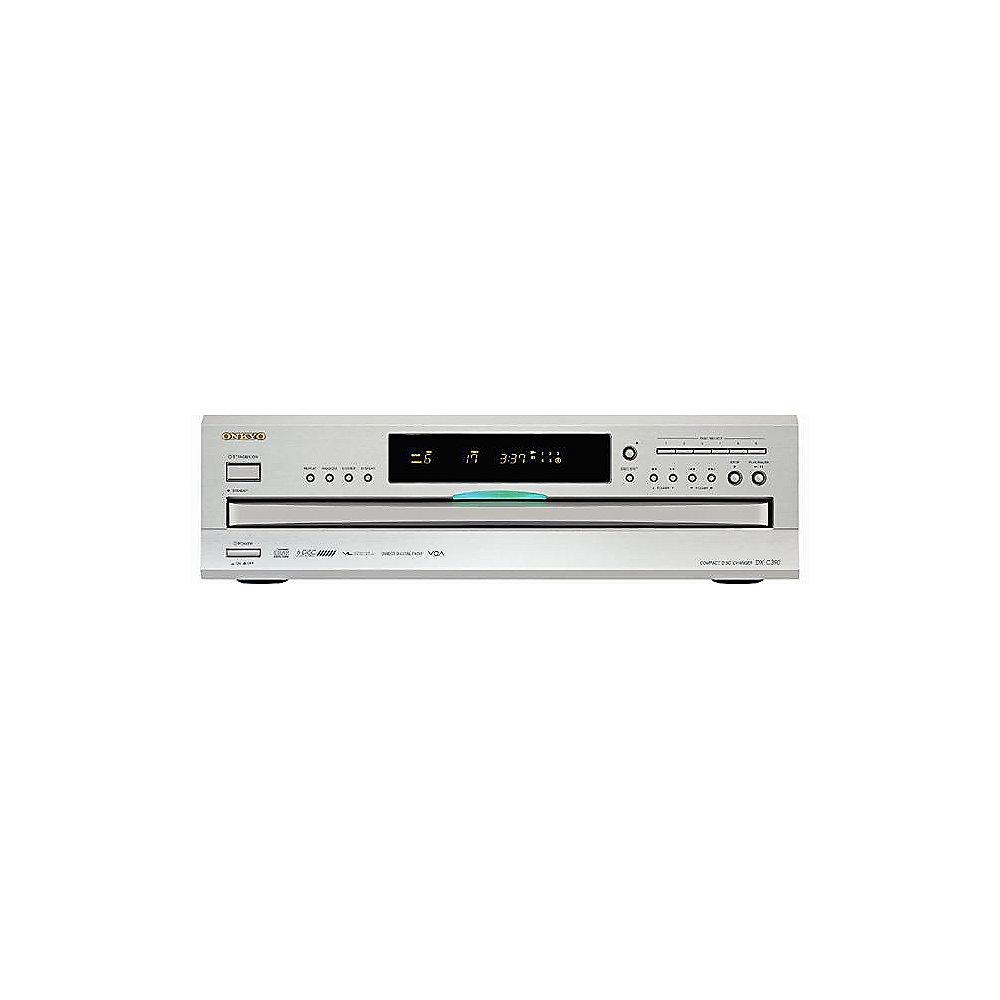 Onkyo DX-C390-S silber CD-Player 6-fach-Wechsler, Onkyo, DX-C390-S, silber, CD-Player, 6-fach-Wechsler