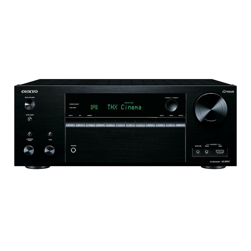 Onkyo HT-S9800THX 7.1-Kanal-Heimkinosystem THX Dolby Atmos® WiFi Schwarz, Onkyo, HT-S9800THX, 7.1-Kanal-Heimkinosystem, THX, Dolby, Atmos®, WiFi, Schwarz