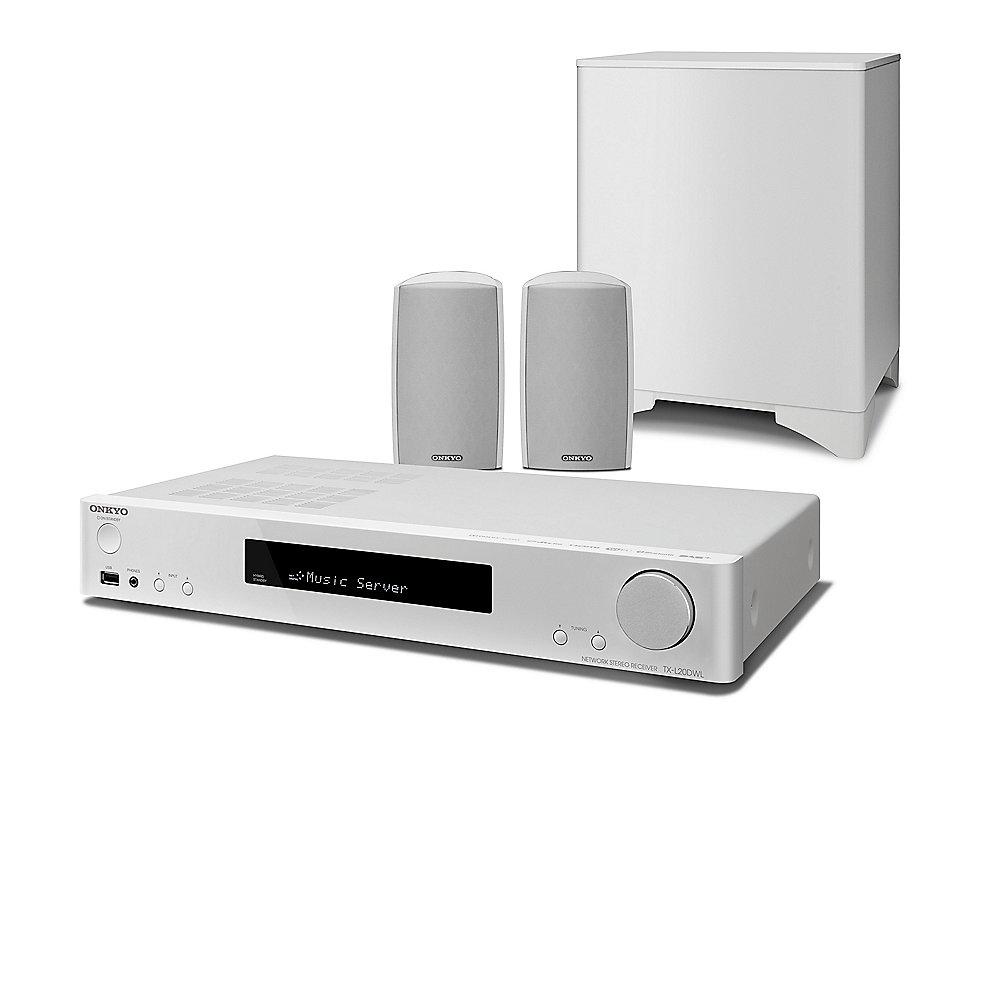 Onkyo LS5200-W 2.1.-Sound-System Multiroom Bluetooth Airplay DTS:X, Onkyo, LS5200-W, 2.1.-Sound-System, Multiroom, Bluetooth, Airplay, DTS:X