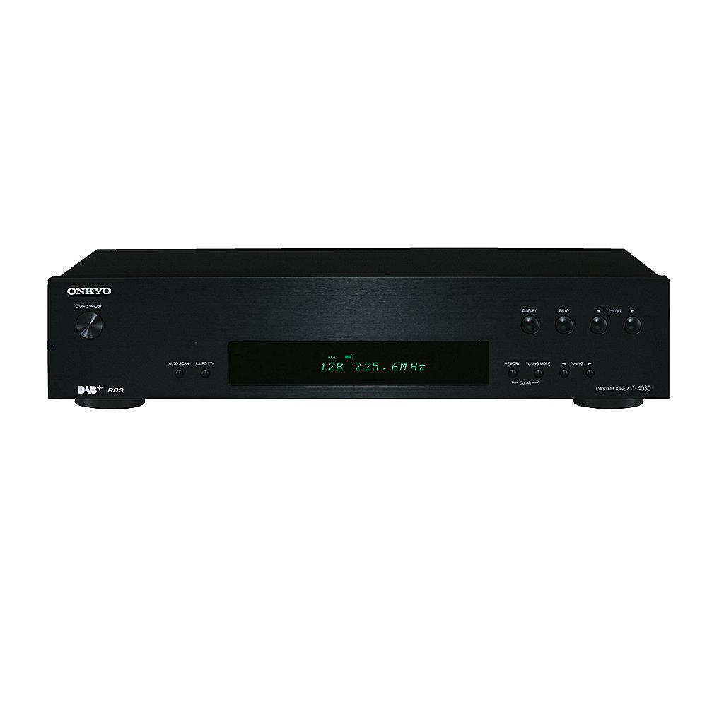 Onkyo T-4030 DAB /FM-Tuner mit 40 Senderspeichern schwarz, Onkyo, T-4030, DAB, /FM-Tuner, 40, Senderspeichern, schwarz