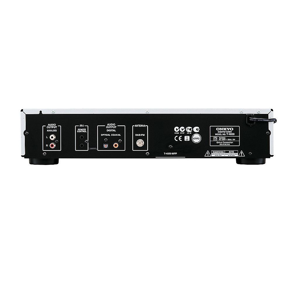 Onkyo T-4030 DAB /FM-Tuner mit 40 Senderspeichern schwarz, Onkyo, T-4030, DAB, /FM-Tuner, 40, Senderspeichern, schwarz