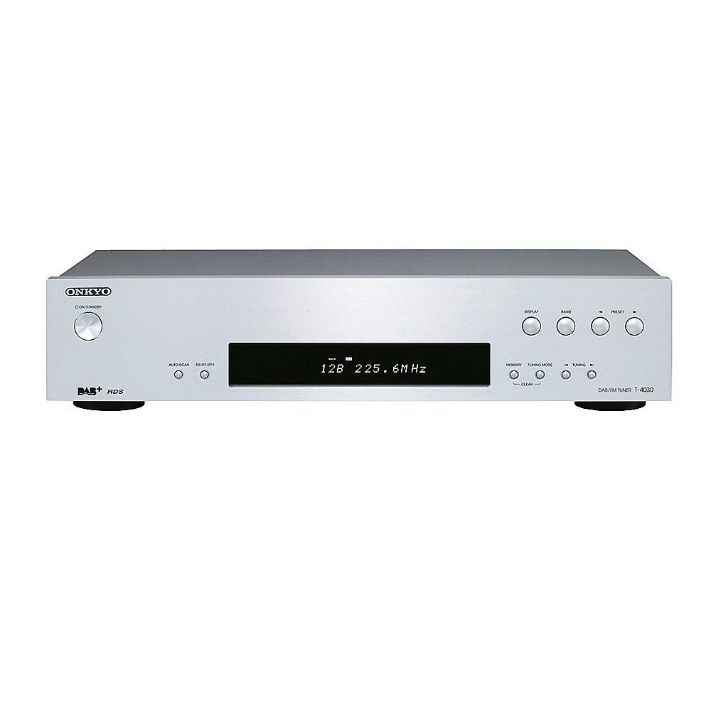 Onkyo T-4030 DAB /FM-Tuner mit 40 Senderspeichern silber