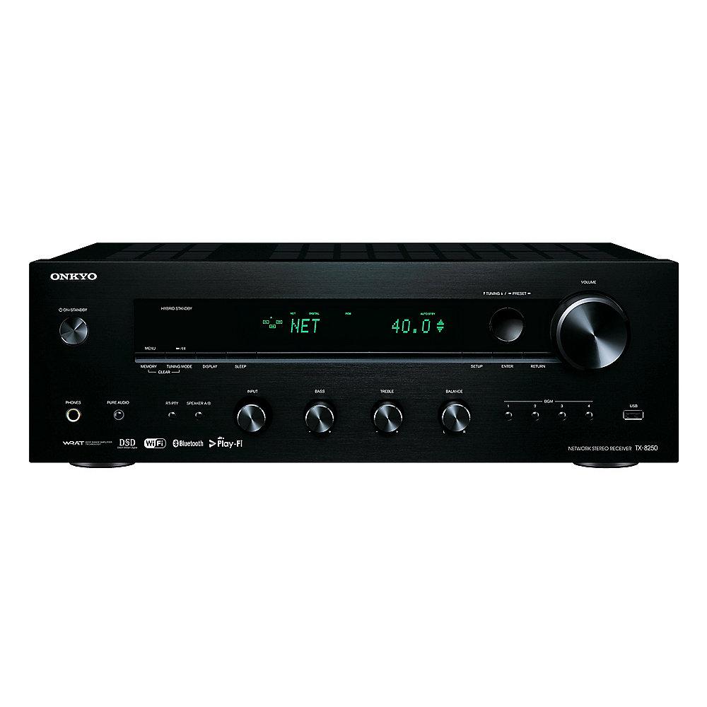 Onkyo TX-8270 B schwarz Netzwerk-Stereoreceiver Multi-Room 2x135W DAB  WiFi BT, Onkyo, TX-8270, B, schwarz, Netzwerk-Stereoreceiver, Multi-Room, 2x135W, DAB, WiFi, BT