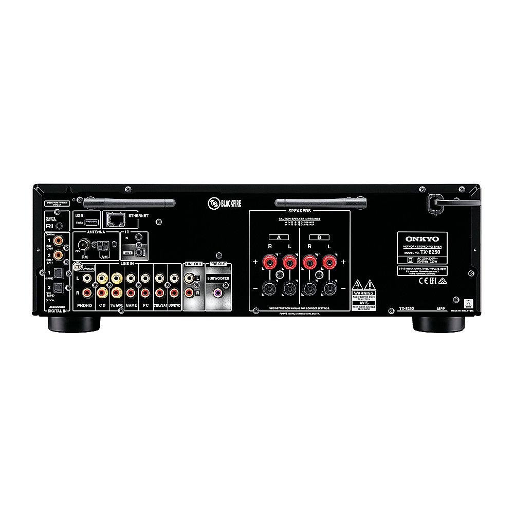 Onkyo TX-8270 B schwarz Netzwerk-Stereoreceiver Multi-Room 2x135W DAB  WiFi BT, Onkyo, TX-8270, B, schwarz, Netzwerk-Stereoreceiver, Multi-Room, 2x135W, DAB, WiFi, BT