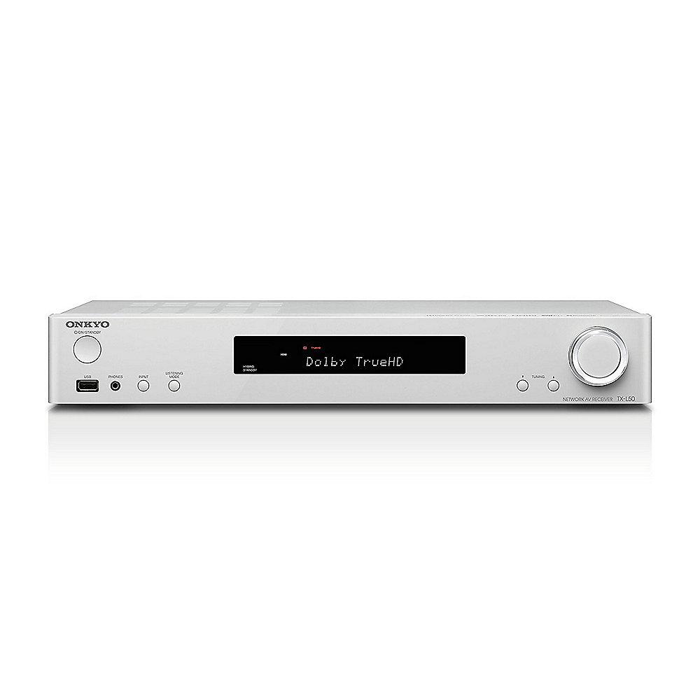 Onkyo TX-L50-W 5.1 - Netzwerk Receiver Bluetooth/Wi-Fi/AirPlay/ Weiß, Onkyo, TX-L50-W, 5.1, Netzwerk, Receiver, Bluetooth/Wi-Fi/AirPlay/, Weiß