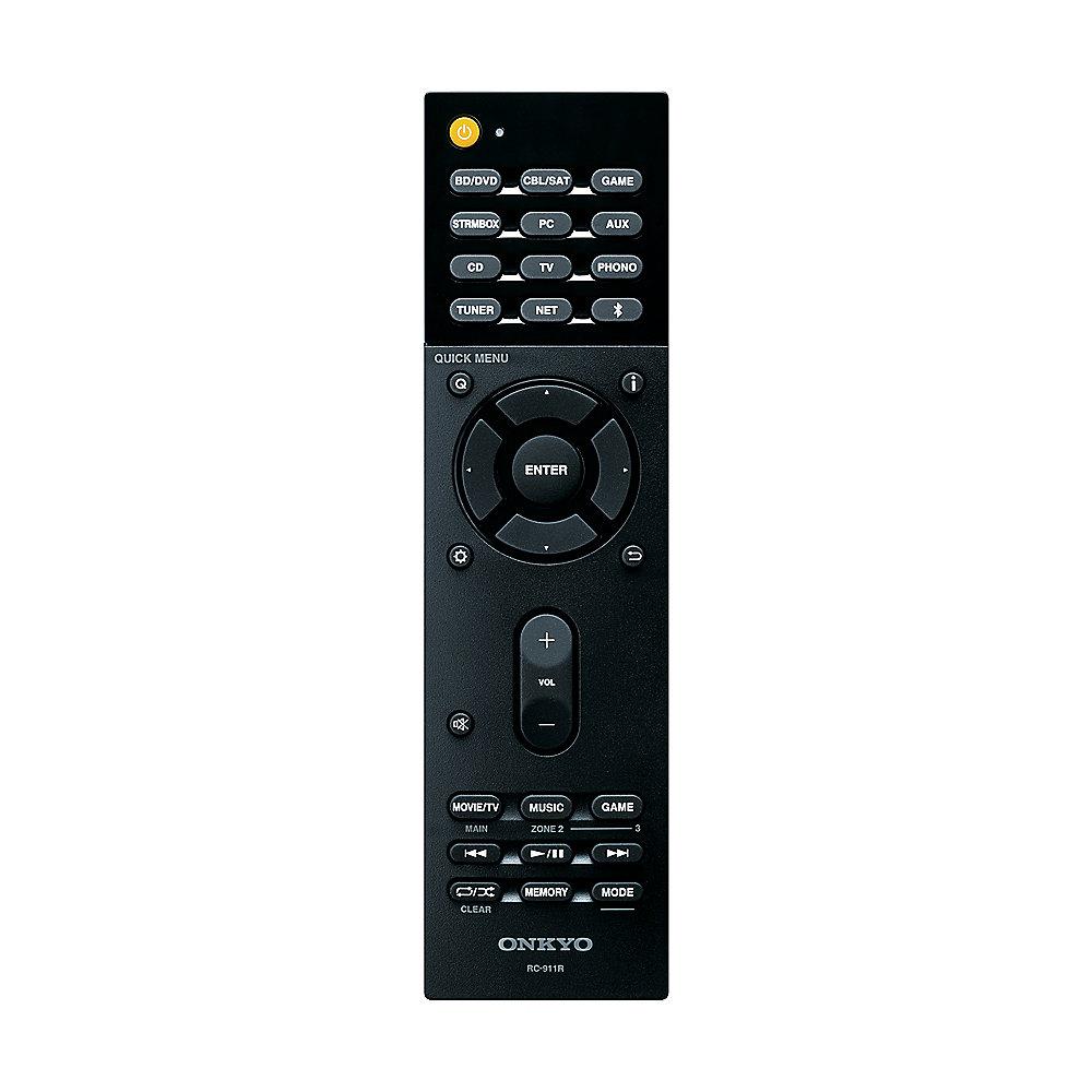 Onkyo TX-NR676E 7.2 AV Netzwerk Receiver Bluetooth/Wi-Fi/Multiroom Schwarz