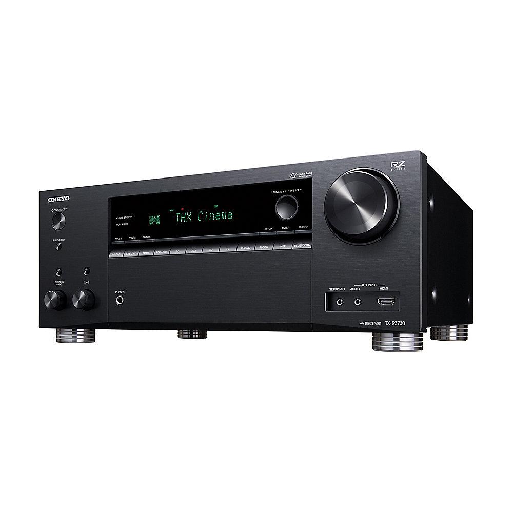 Onkyo TX-RZ730 7.2 AV Netzwerk Receiver Bluetooth/Wi-Fi/Multiroom Schwarz, Onkyo, TX-RZ730, 7.2, AV, Netzwerk, Receiver, Bluetooth/Wi-Fi/Multiroom, Schwarz