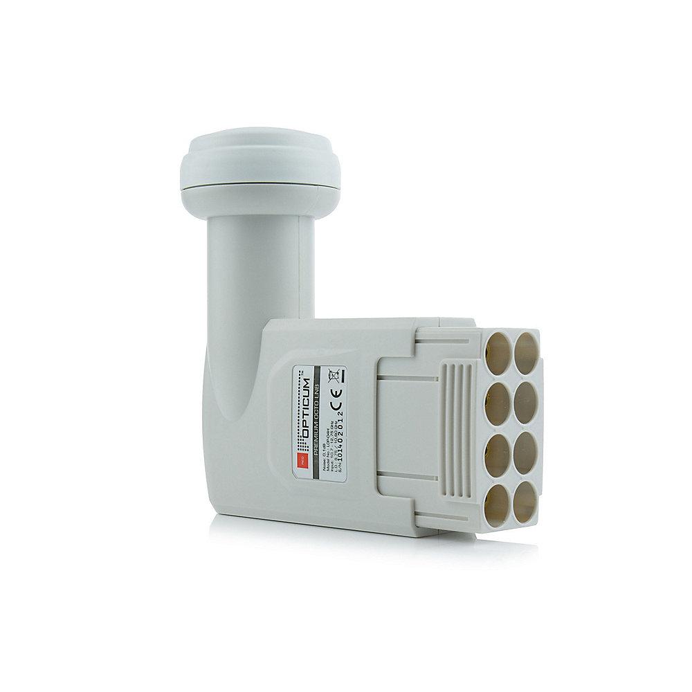 Opticum QA80 SAT   Octo-LNB Antenne Stahl, Farbe: Anthrazit