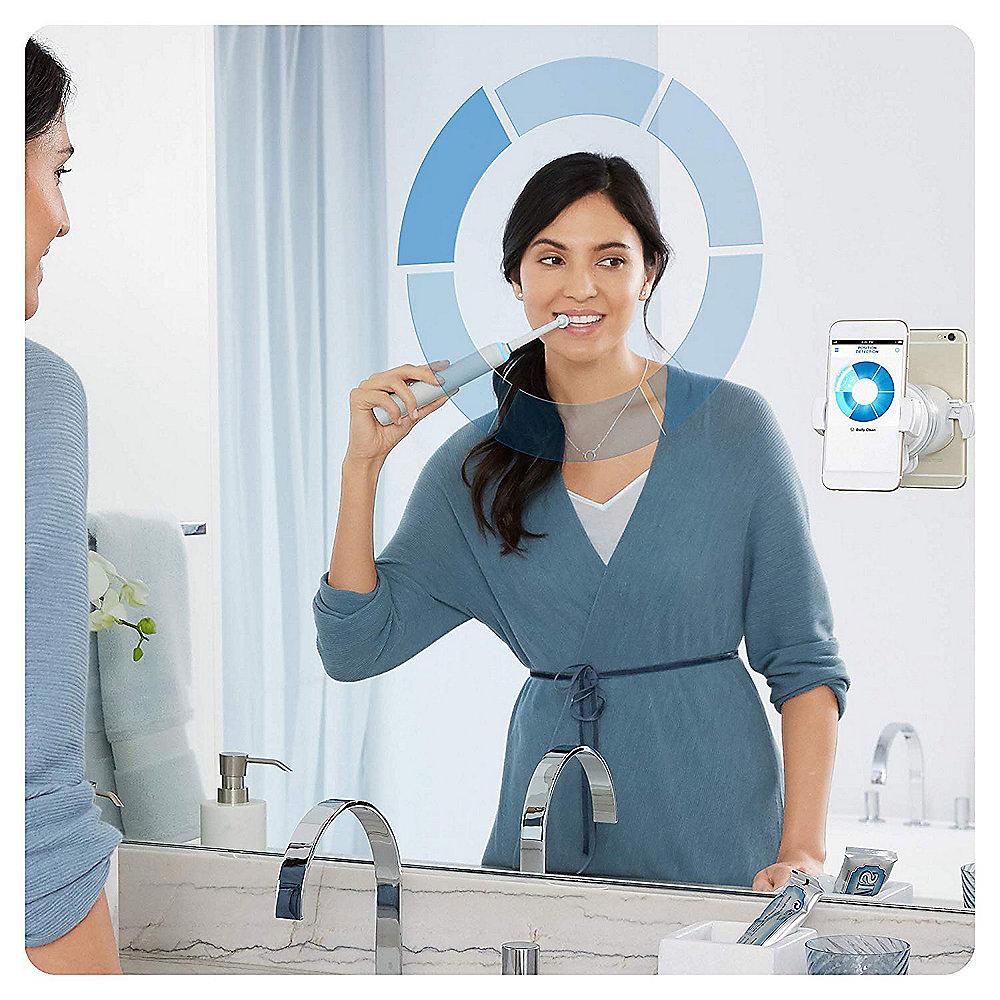 Oral-B Genius 8100S Elektrische Zahnbürste mit Bluetooth weiß/silber