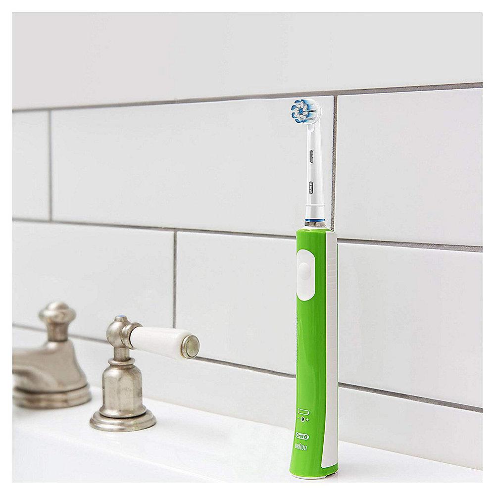 Oral-B Junior Green Elektrische Zahnbürste für Kinder ab 6 Jahren grün
