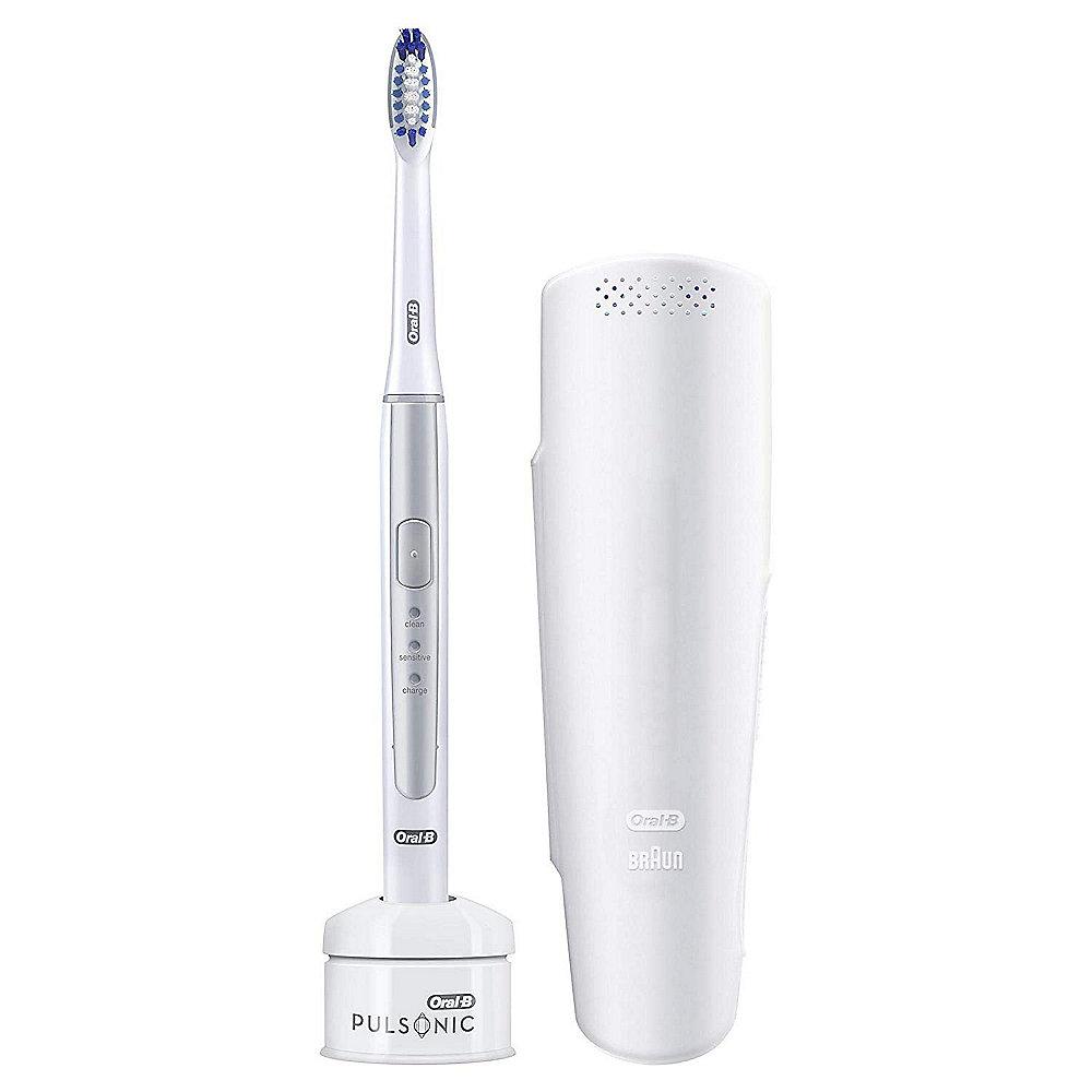 Oral-B Pulsonic Slim 1200 Schallzahnbürste silber, Oral-B, Pulsonic, Slim, 1200, Schallzahnbürste, silber