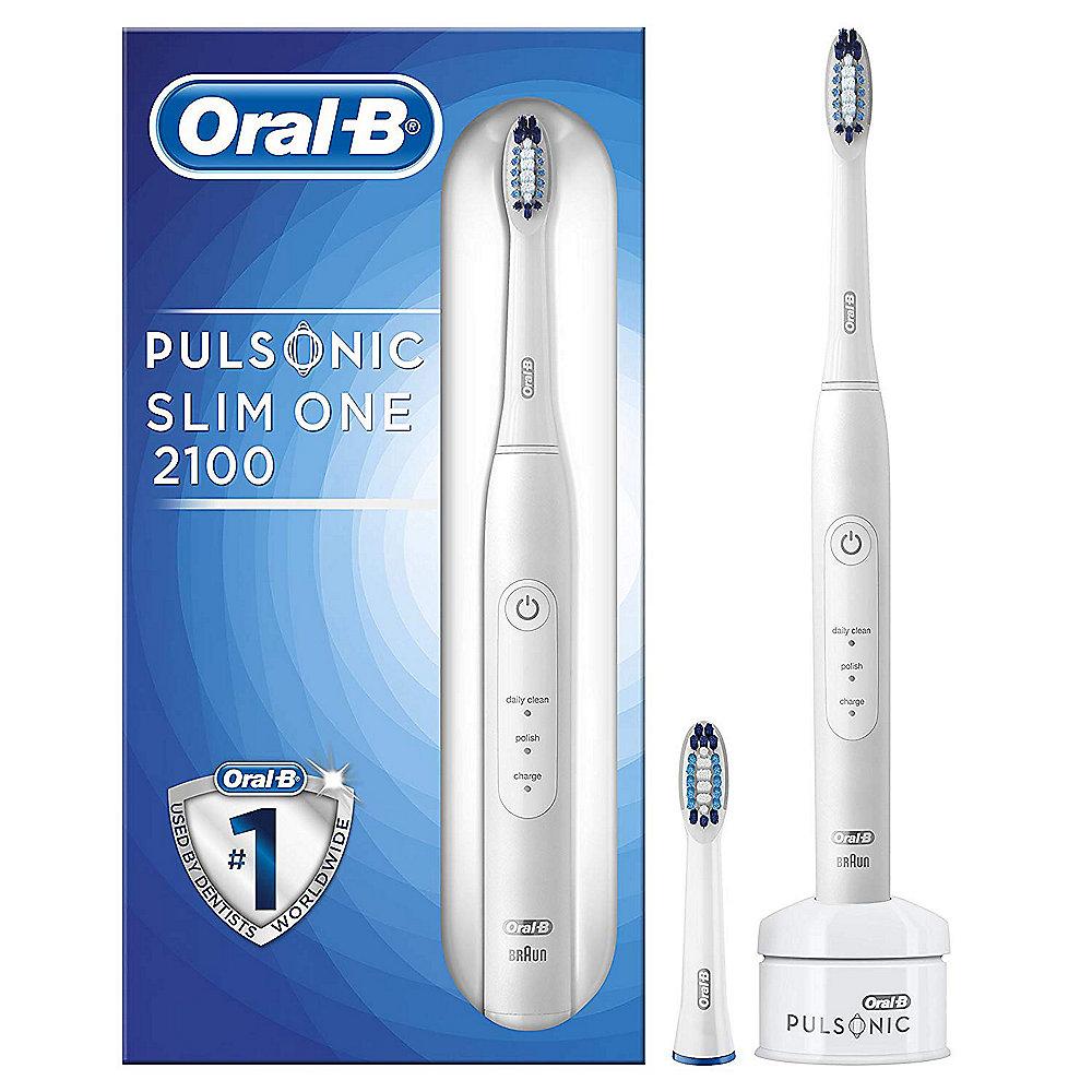 Oral-B Pulsonic Slim One 2100 Schallzahnbürste weiß