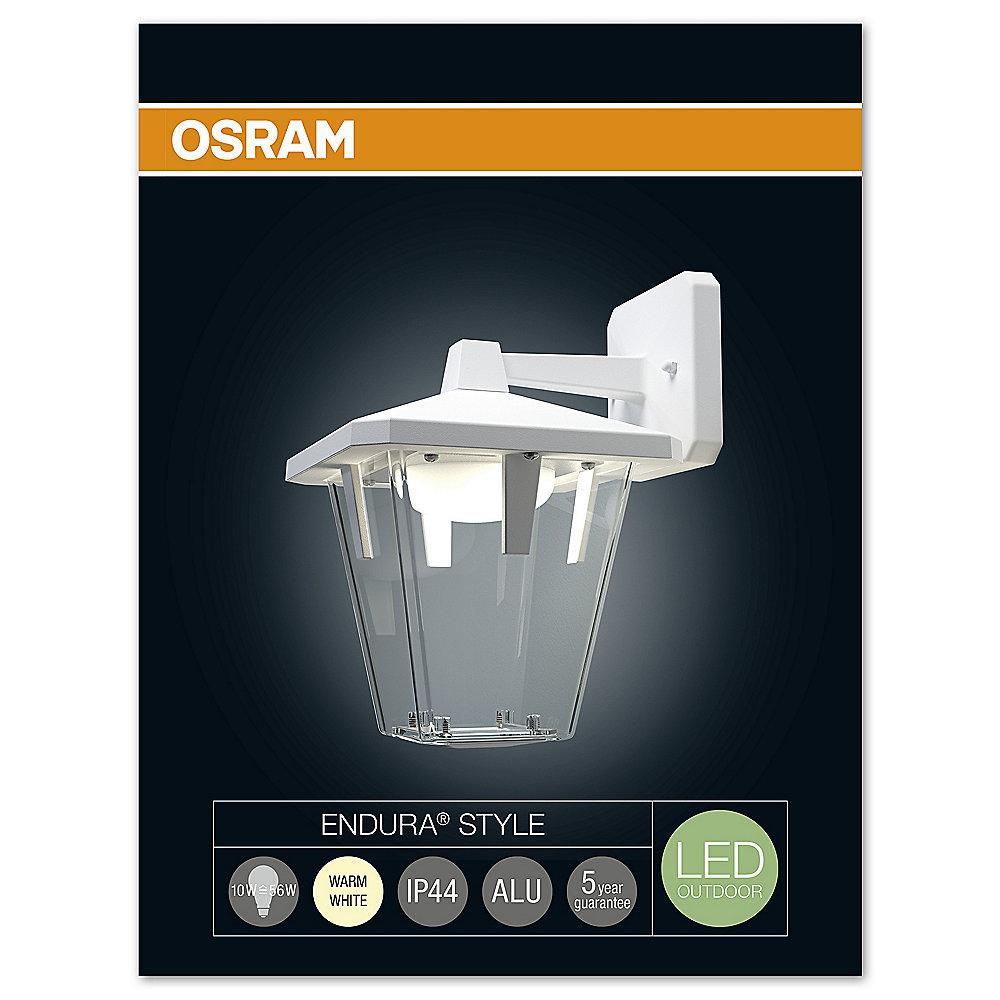 Osram Endura Style LED-Außenwandleuchte Classic Down weiß