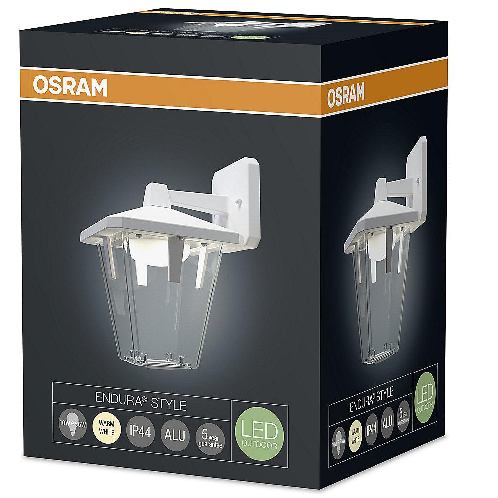 Osram Endura Style LED-Außenwandleuchte Classic Down weiß
