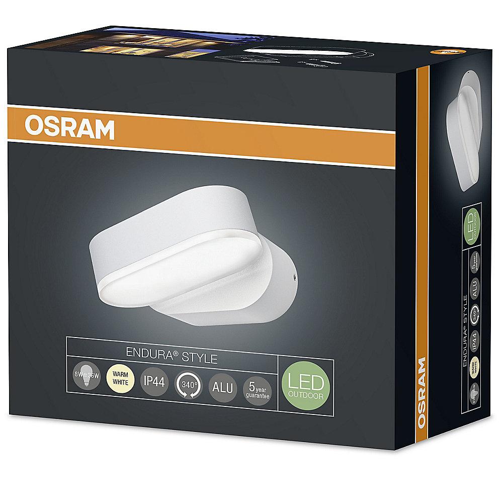 Osram Endura Style Mini Spot I LED-Außenwandleuchte weiß
