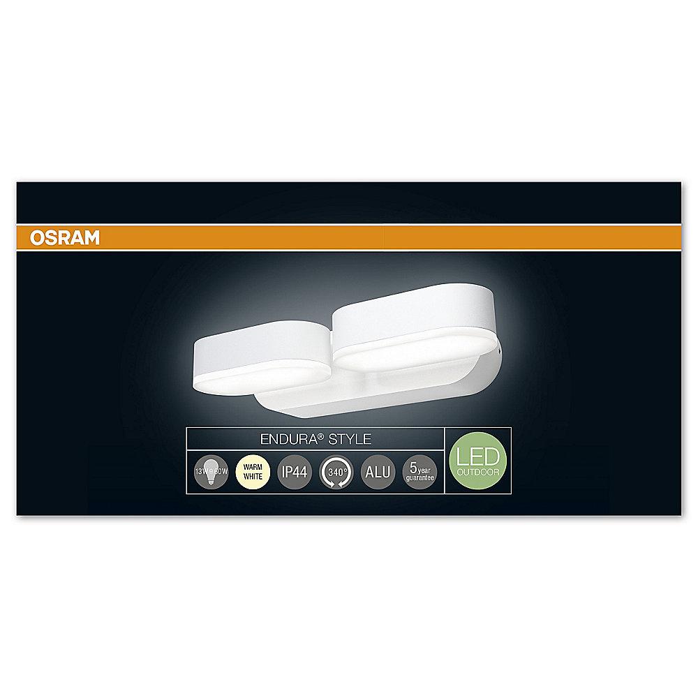 Osram Endura Style Mini Spot II LED-Außenwandleuchte weiß, Osram, Endura, Style, Mini, Spot, II, LED-Außenwandleuchte, weiß