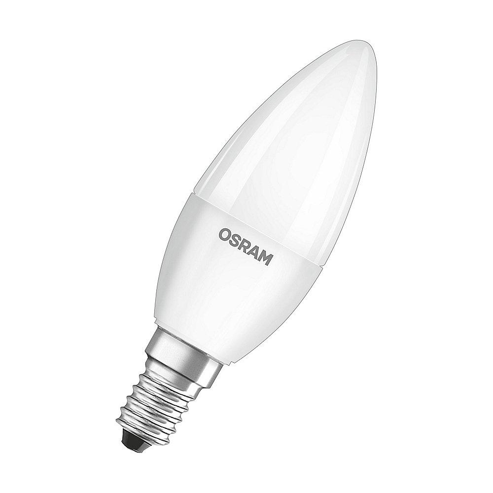 Osram LED Star  Duo Click Dim Classic B Kerze 5,5W E14 matt warmweiß dimmbar, Osram, LED, Star, Duo, Click, Dim, Classic, B, Kerze, 5,5W, E14, matt, warmweiß, dimmbar